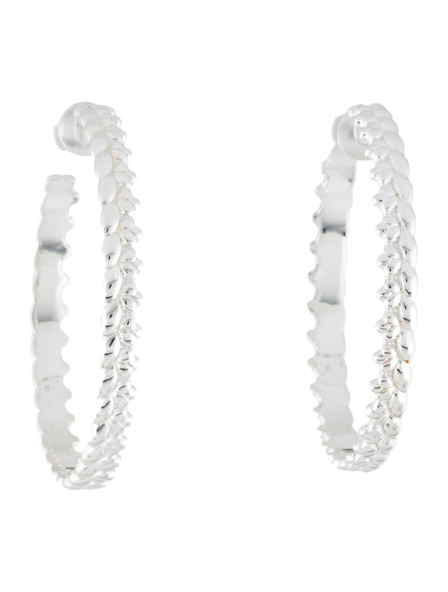 Christofle BabyLone Hoop Earrings