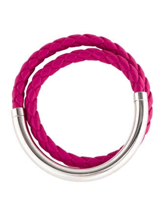 Christofle Duo Complice Leather Wrap Bracelet Set