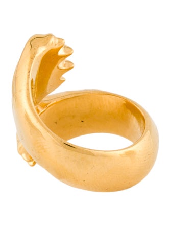 Christofle Patte De Lion Cocktail Ring