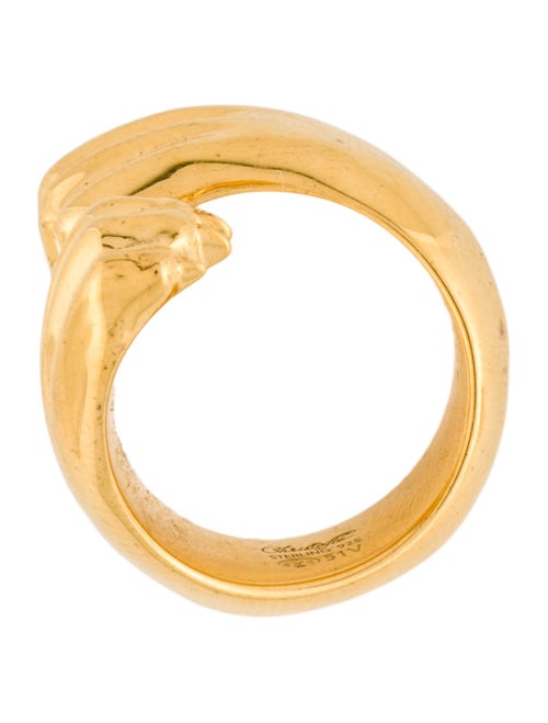 Christofle Patte De Lion Cocktail Ring