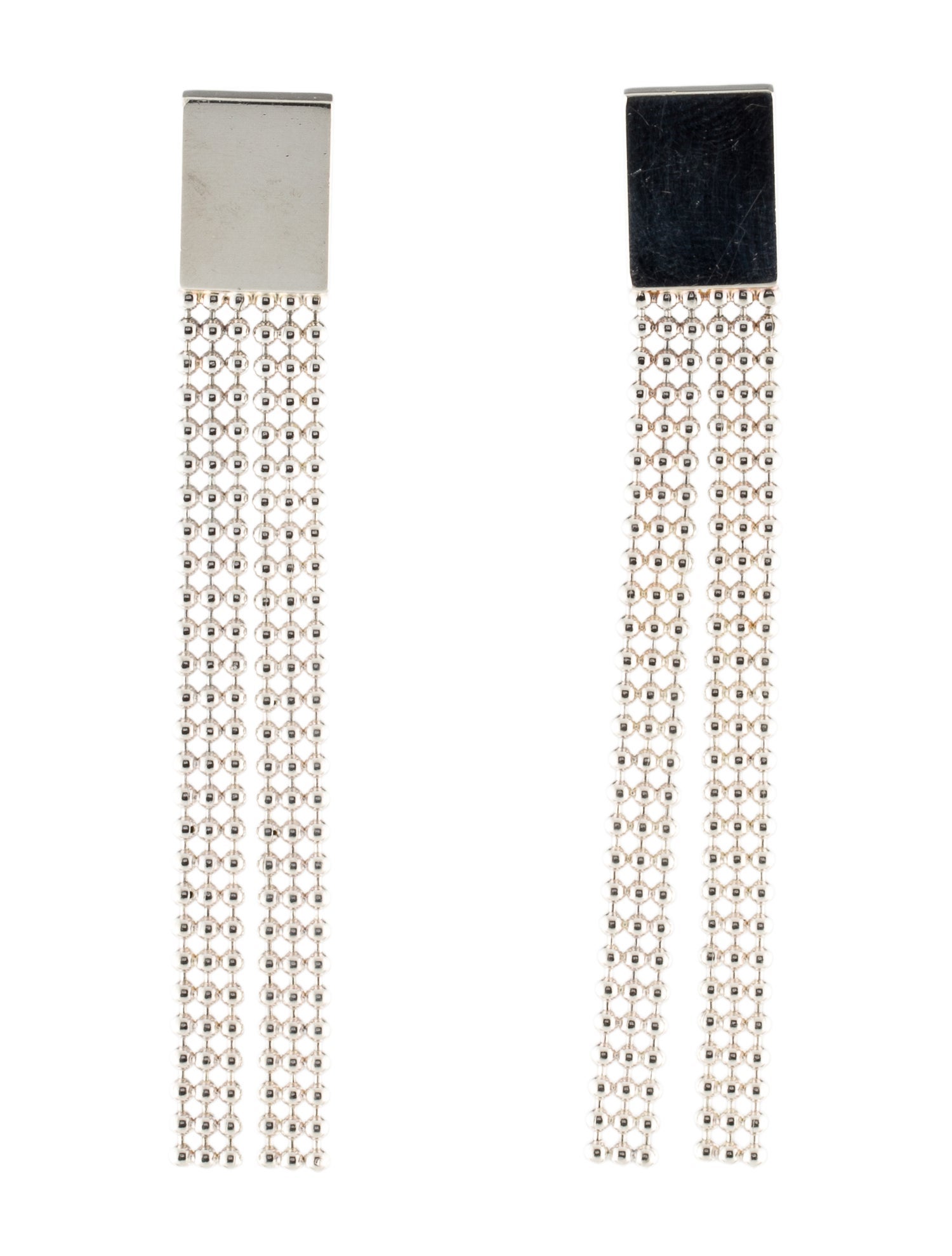 Christofle Perles Fluidity Drop Earrings