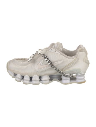 Comme des Garcons Homme Plus x Nike Shox TL White Sneakers