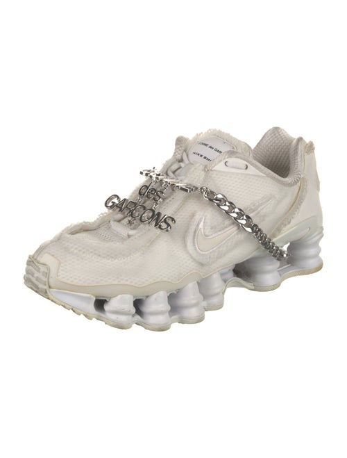 Comme des Garcons Homme Plus x Nike Shox TL White Sneakers