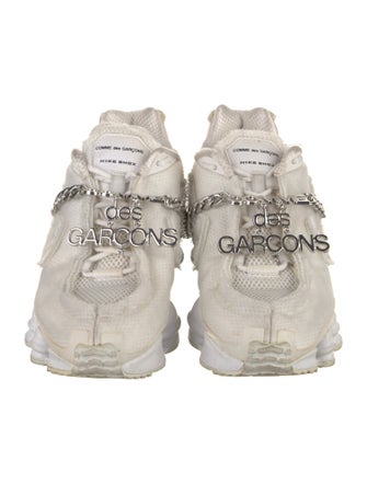 Comme des Garcons Homme Plus x Nike Shox TL White Sneakers