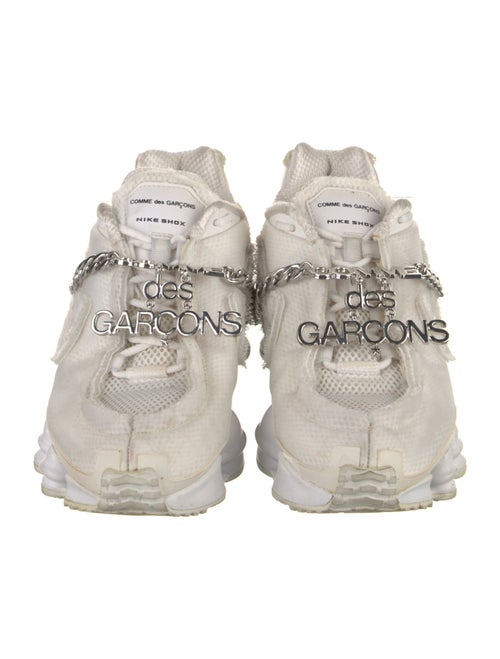 Comme des Garcons Homme Plus x Nike Shox TL White Sneakers
