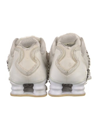 Comme des Garcons Homme Plus x Nike Shox TL White Sneakers