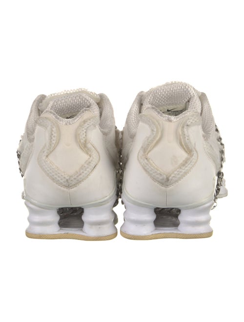 Comme des Garcons Homme Plus x Nike Shox TL White Sneakers