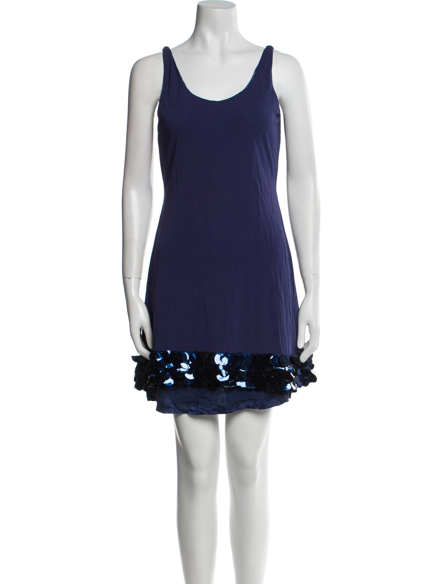 CD Greene Scoop Neck Mini Dress