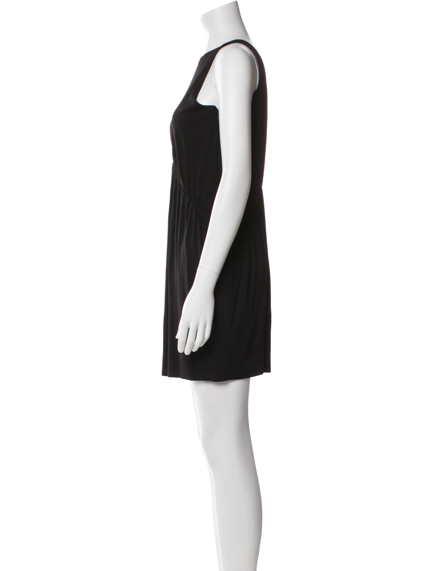 CD Greene Bateau Neckline Mini Dress