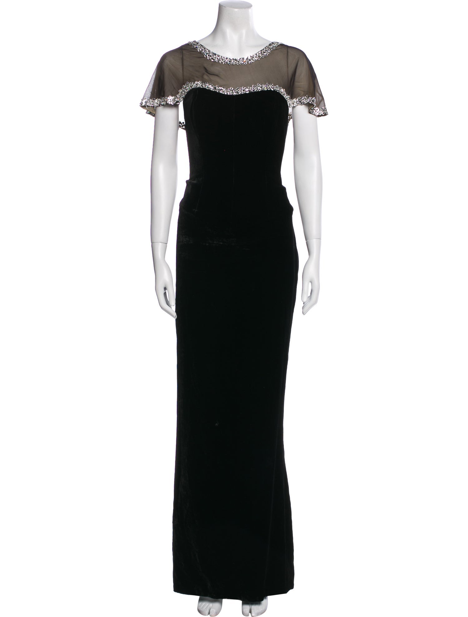 CD Greene Crew Neck Long Dress