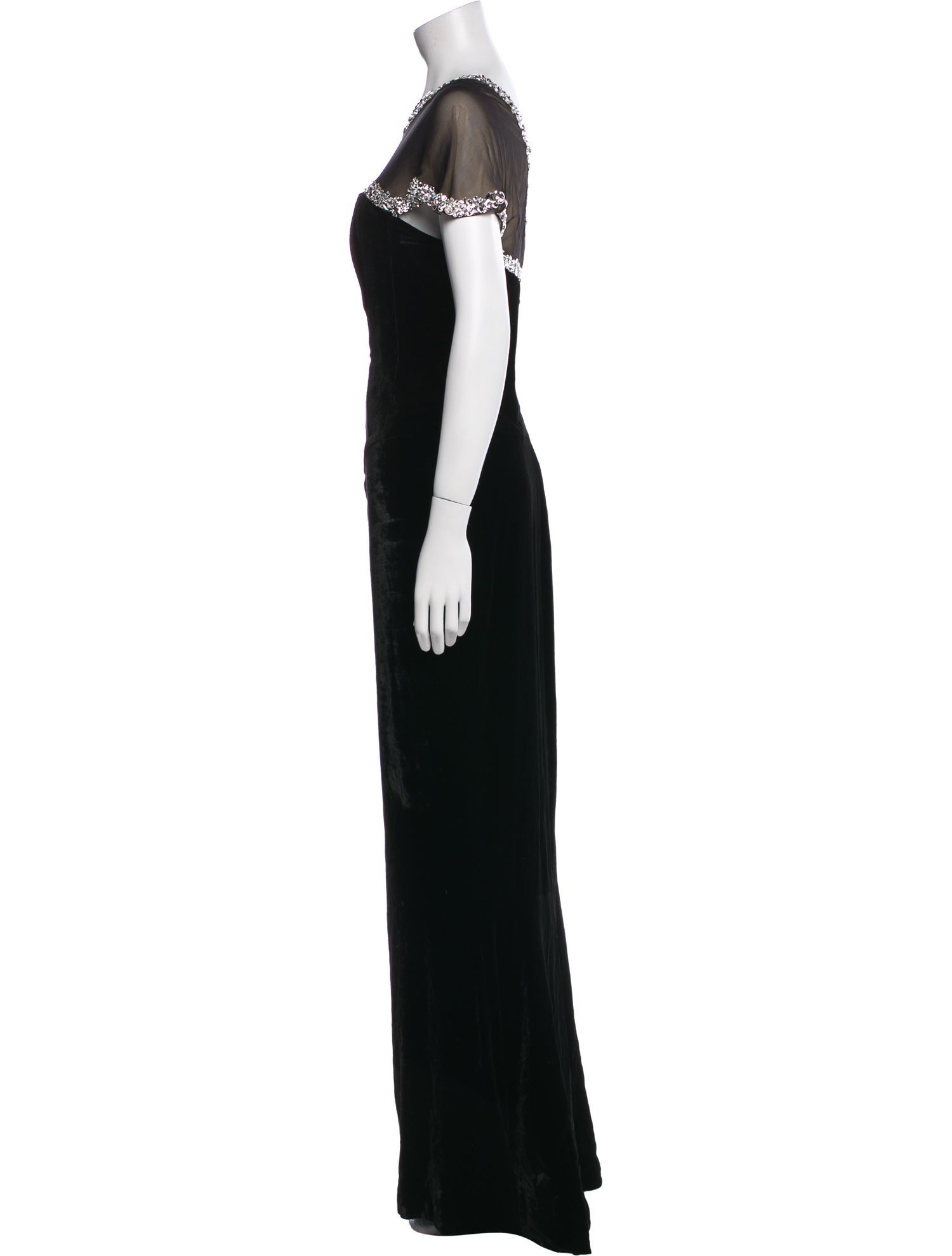 CD Greene Crew Neck Long Dress