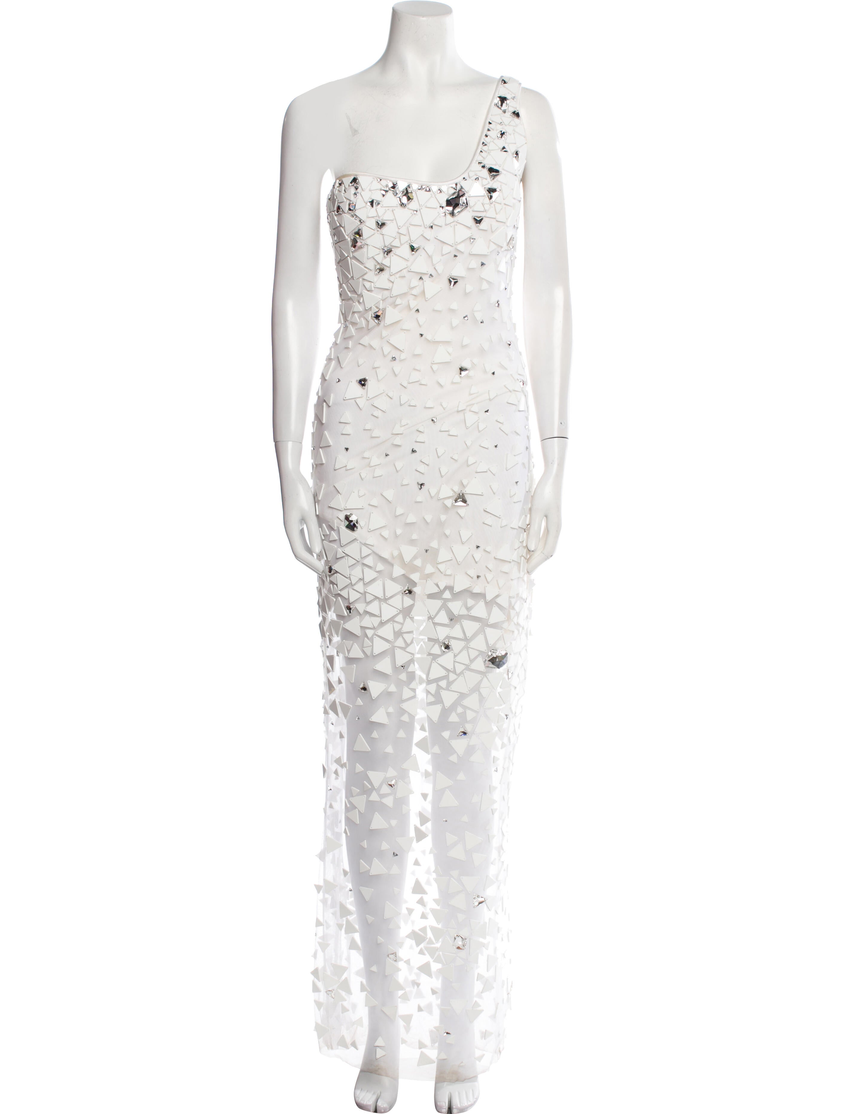 CD Greene Lace Pattern Long Dress