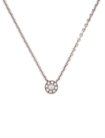 Charriol Diamond Circle Pendant Necklace