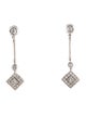 Charriol 18K Diamond Drop Earrings
