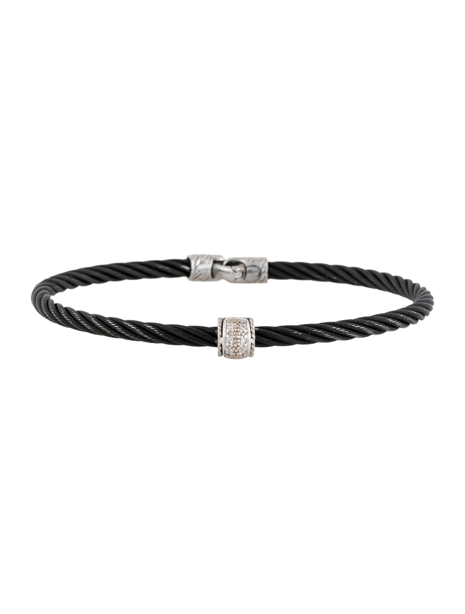 Charriol Diamond Cable Bracelet
