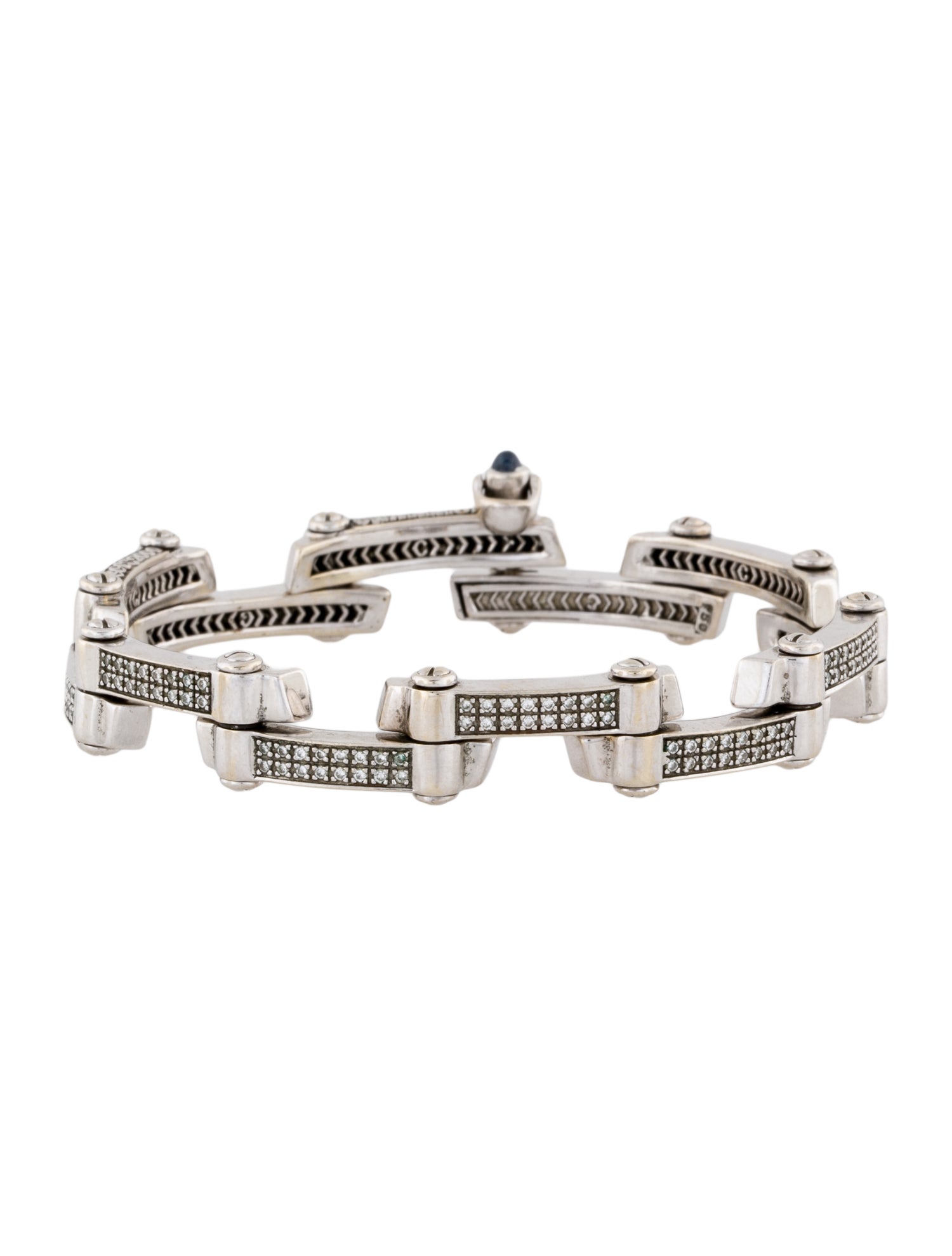 Charriol 18K Diamond Colvmbvs 2000 Limited Edition Bracelet