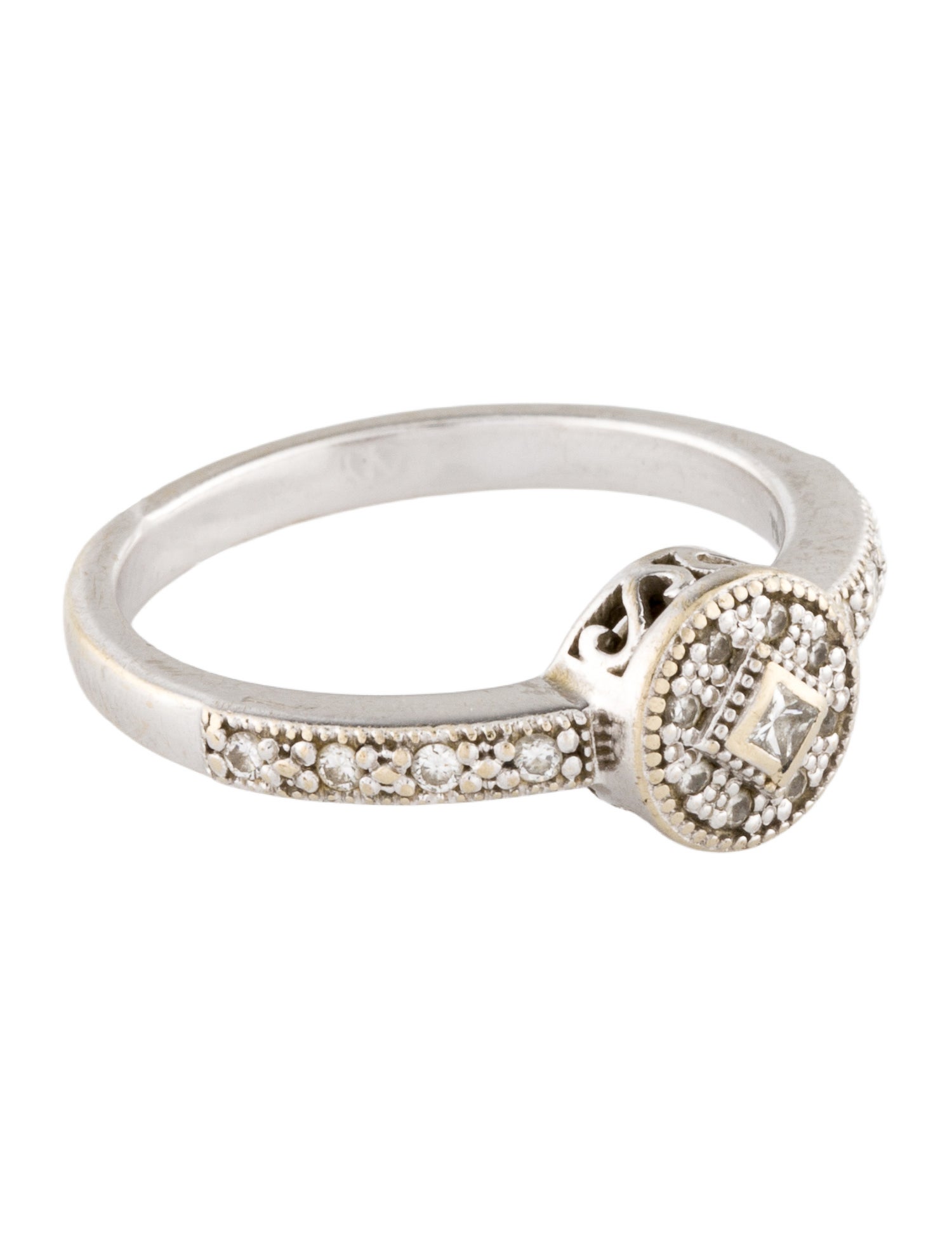 Charriol 18K Diamond Cocktail Ring
