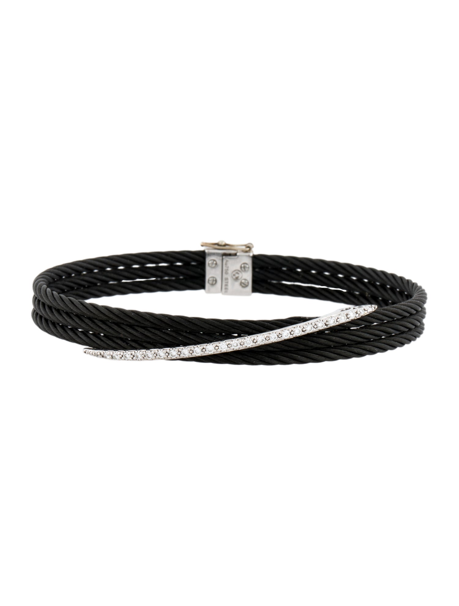 Charriol Diamond Cable Bracelet