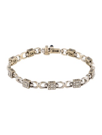 Charriol 18K Diamond Link Bracelet