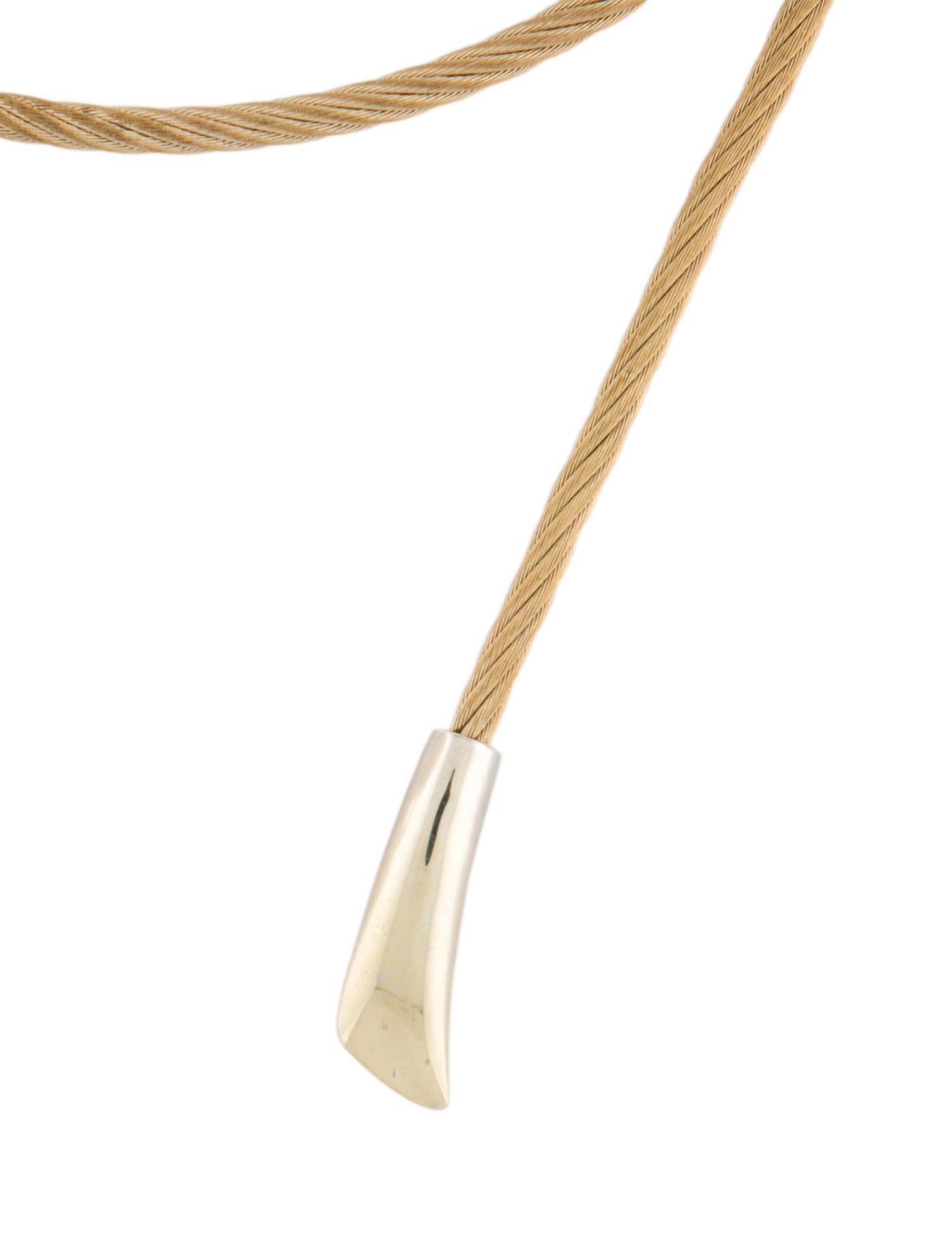 Charriol 14K Cable Wrap Necklace