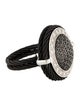 Charriol Diamond Celtic Noir Cocktail Ring