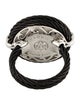 Charriol Diamond Celtic Noir Cocktail Ring