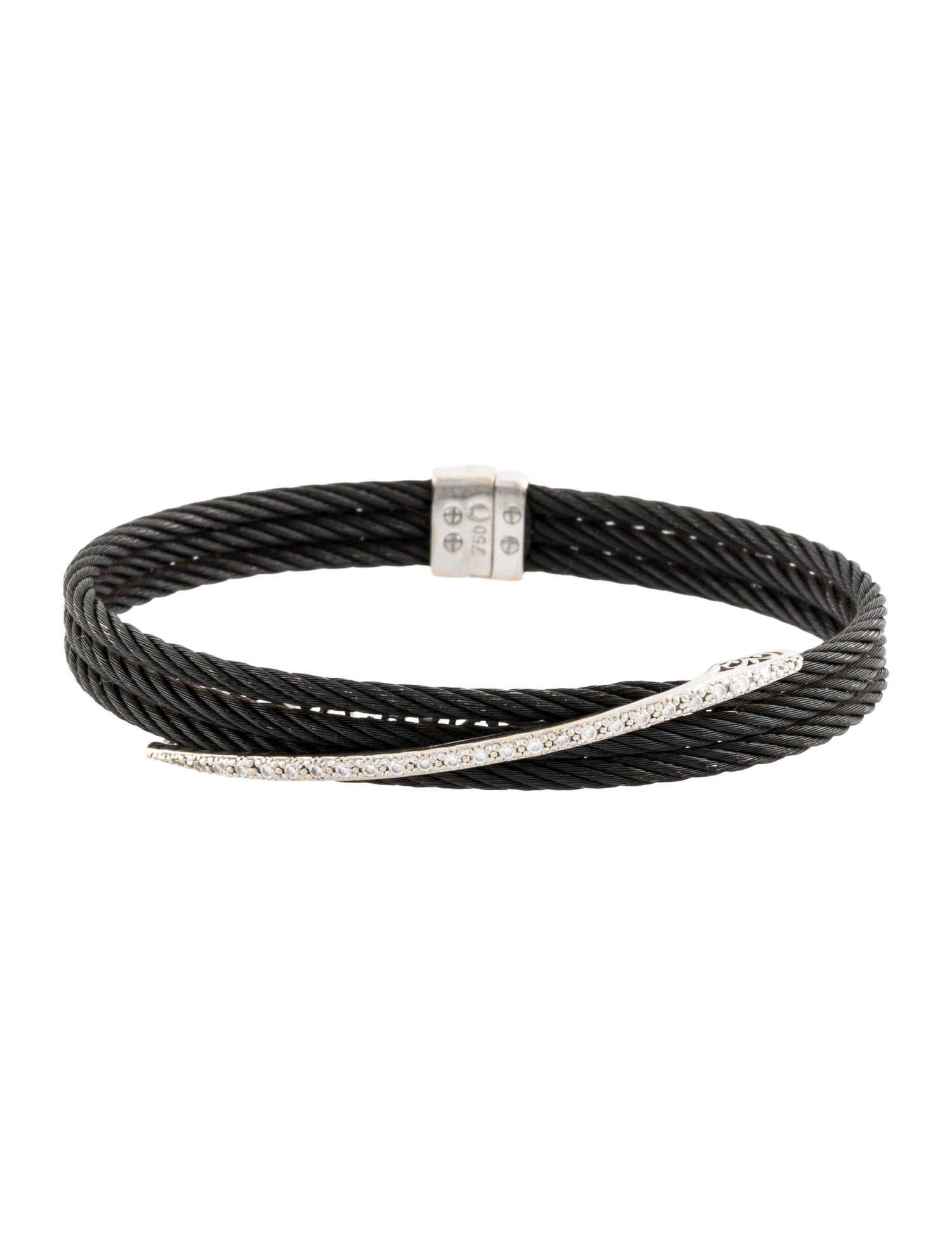 Charriol Diamond Cable Bracelet