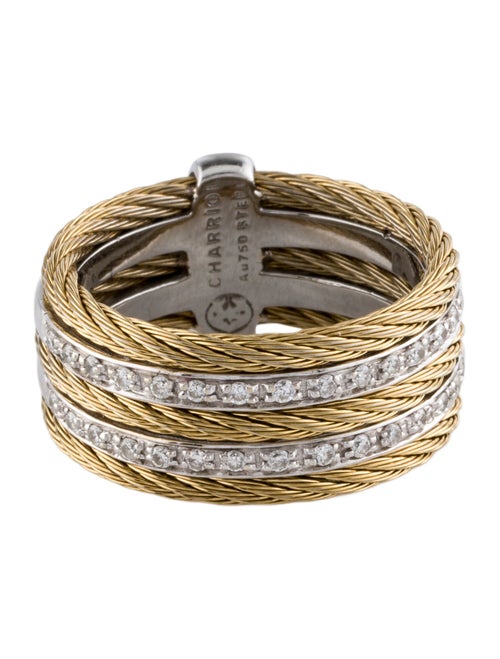 Charriol Diamond 5 Row Classique Band