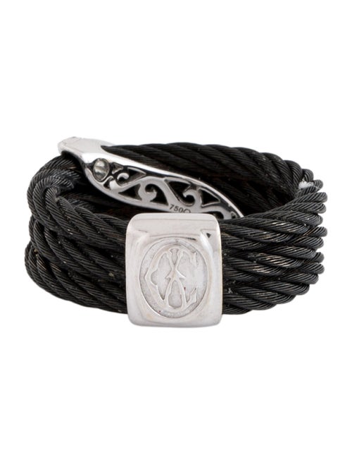 Charriol 18K Diamond Celtic Noir Band