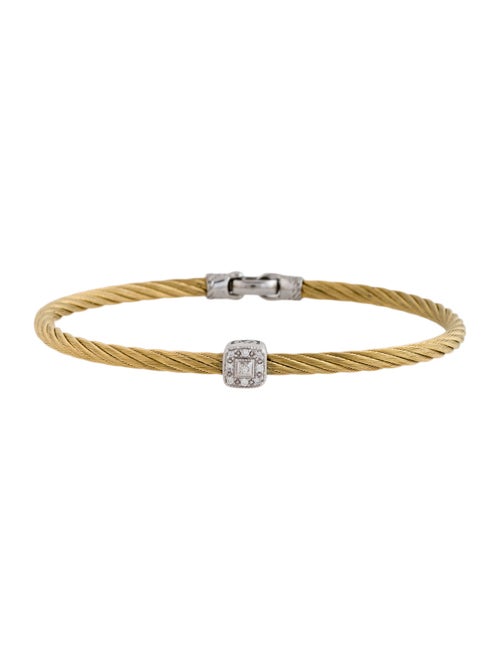 Charriol Diamond Single Station Bracelet