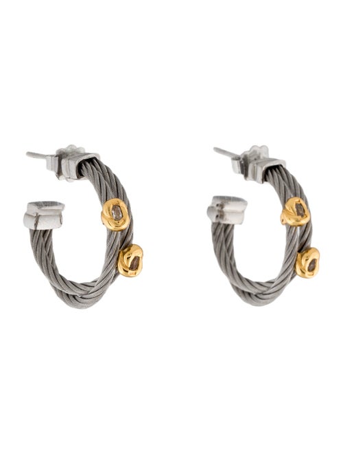 Charriol Topaz Malia Hoop Earrings