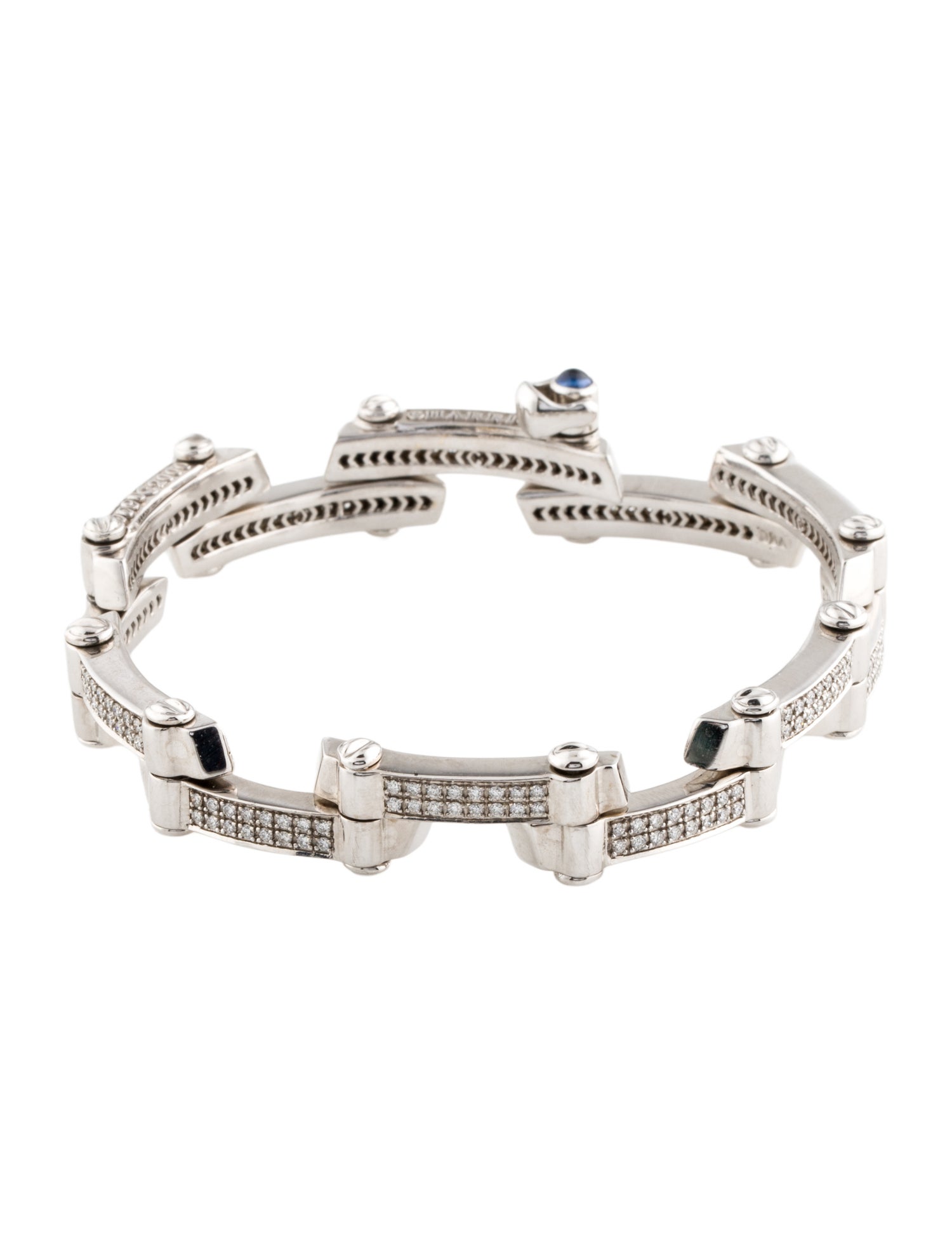 Charriol 18K Diamond Colvmbvs 2000 Limited Edition Bracelet