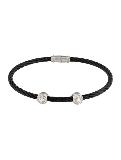 Charriol Diamond Two Station Bracelet