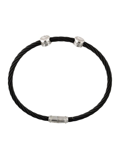 Charriol Diamond Two Station Bracelet