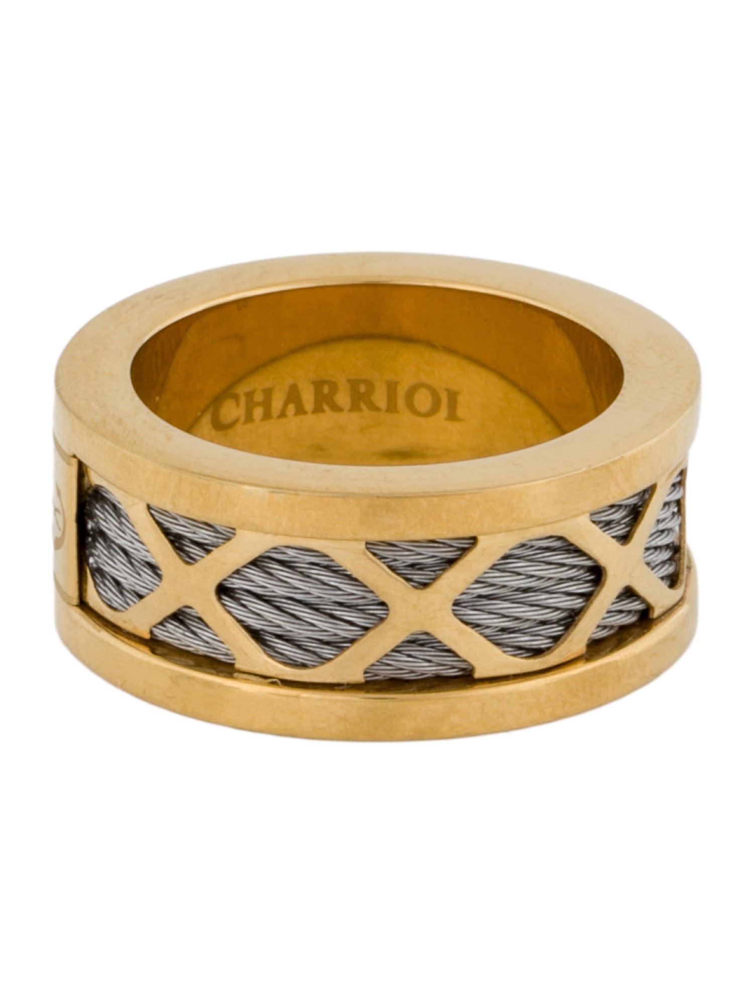 Charriol Two-Tone Forever Cable Ring