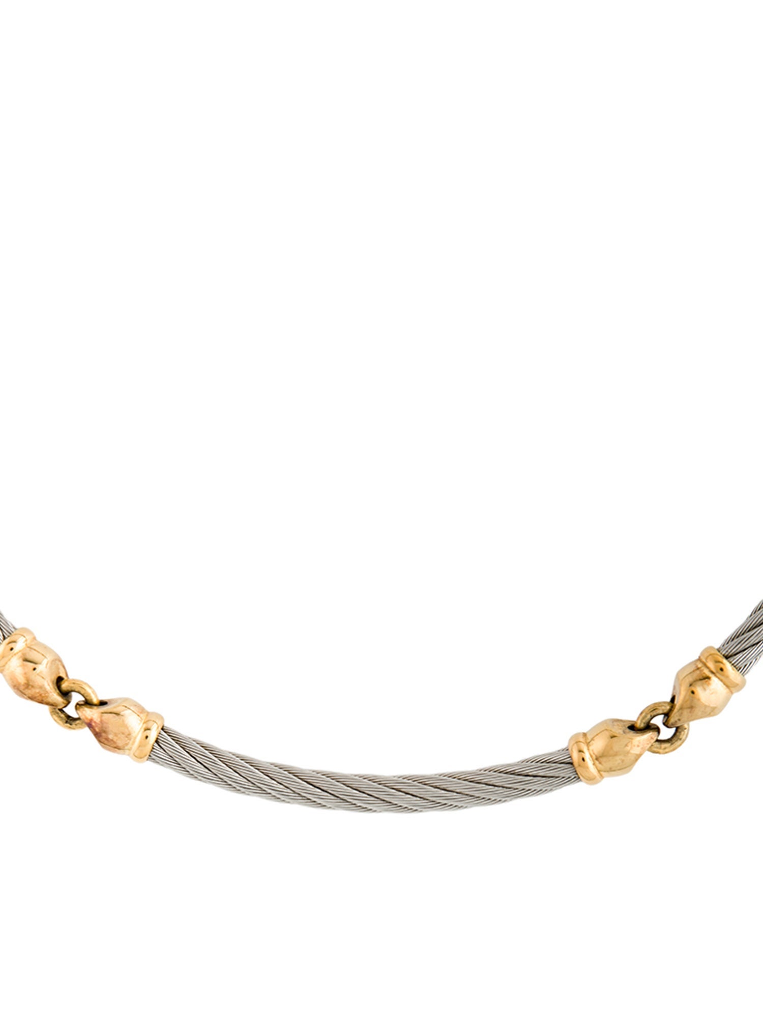 Charriol Cable Station Collar Necklace