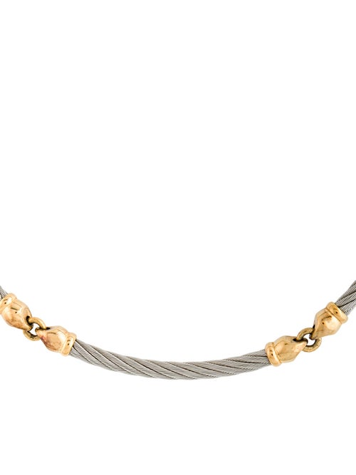 Charriol Cable Station Collar Necklace