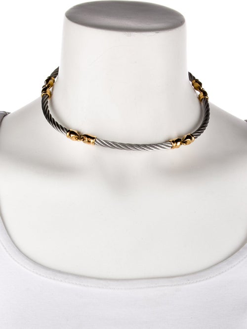 Charriol Cable Station Collar Necklace