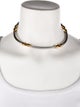 Charriol Cable Station Collar Necklace
