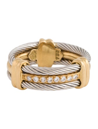 Charriol Two-Tone Diamond Band