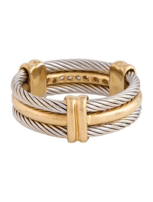 Charriol Two-Tone Diamond Band