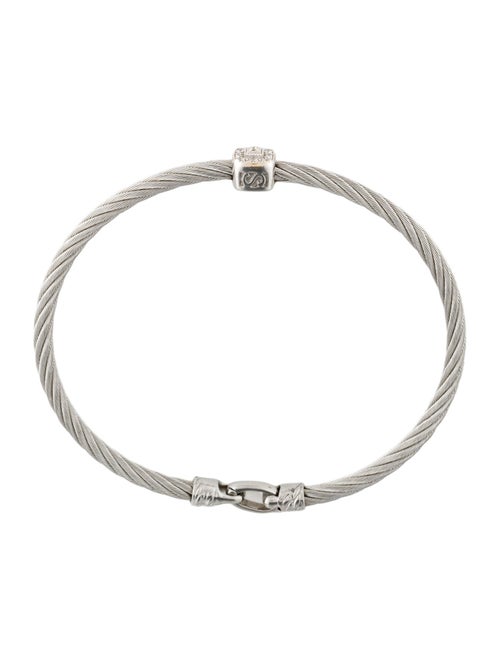 Charriol Diamond Single Station Bracelet