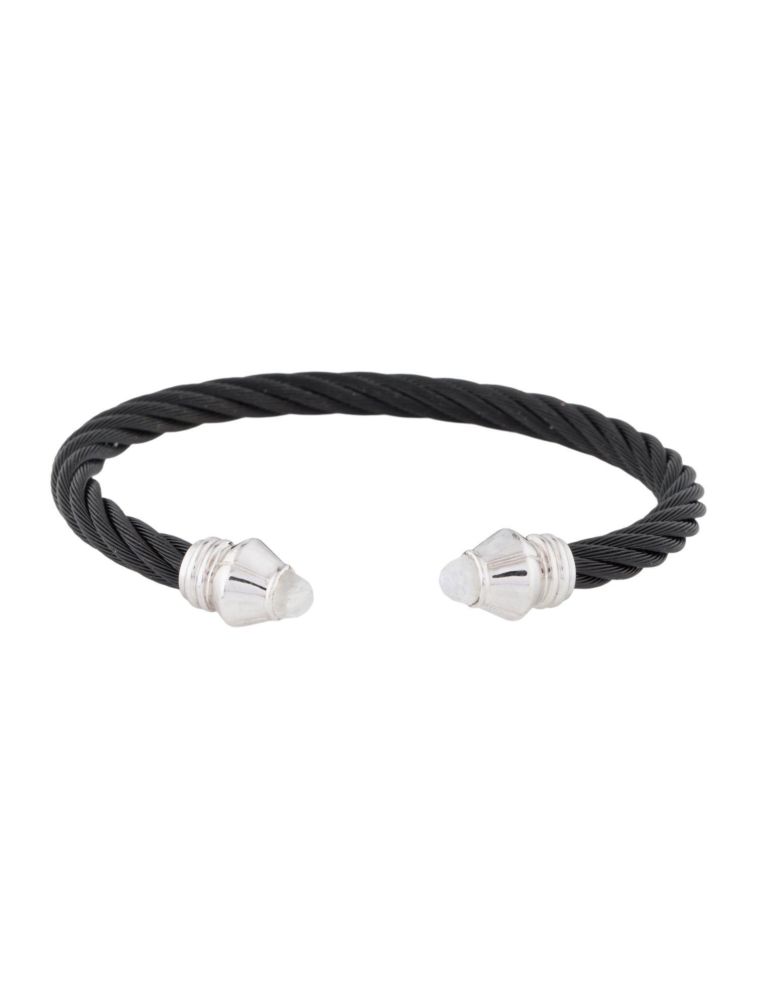 Charriol Moonstone Wire Cuff Bracelet