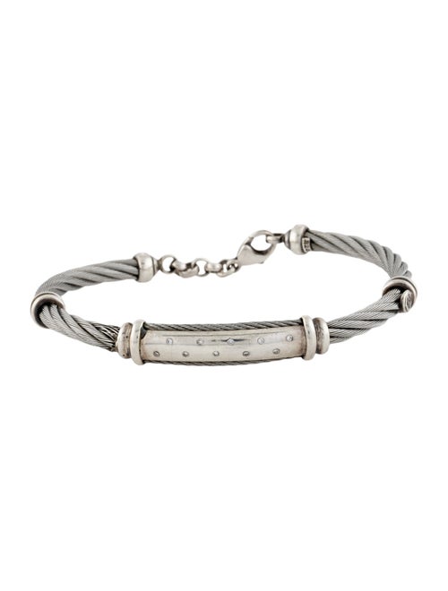 Charriol Diamond Station Bracelet