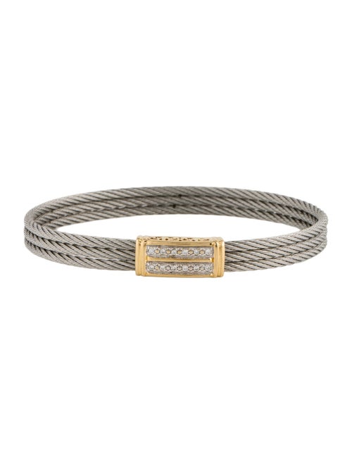 Charriol Diamond Station Bracelet