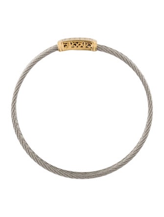 Charriol Diamond Station Bracelet