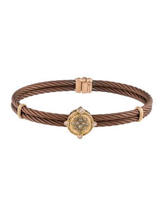 Charriol Diamond Celtic Bracelet