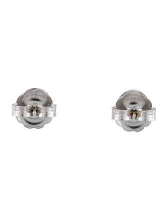 Charriol 18K Diamond Flamme Blanche Stud Earrings