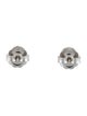 Charriol 18K Diamond Flamme Blanche Stud Earrings