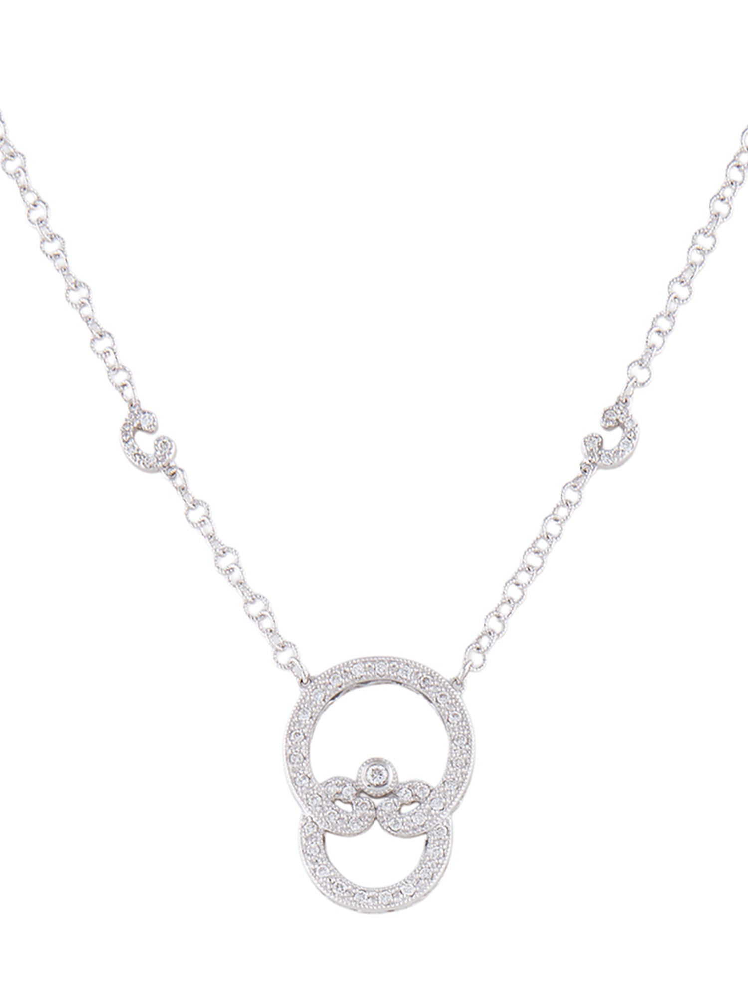 Charriol 18K Diamond Cignature Diamond Necklace